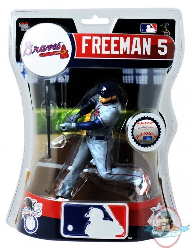 Atlanta Braves Freddie Freeman 6" Figure Import Dragons Atlanta Braves Freddie Freeman 6" Figure Import Dragons