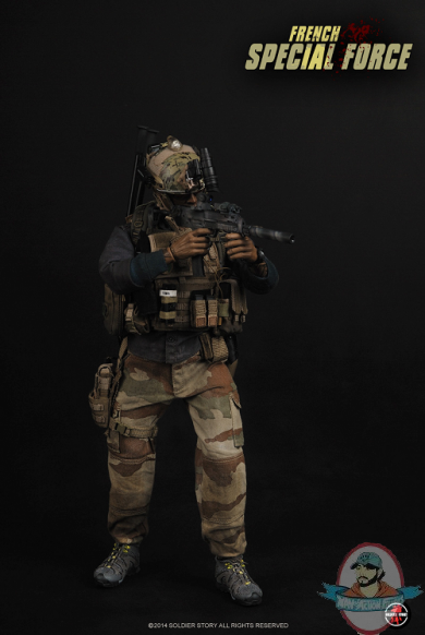 1/6 Scale SS085-French Special Force Figure by Soldier Story