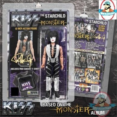 KISS 12" Figures Series 4 Monster Album Starchild Featured Costume KISS 12" Figures Series 4 Monster Album Starchild Featured Costume