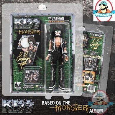 KISS 8" Figures Series 4 Monster Album The Catman Figures Toy Company KISS 8" Figures Series 4 Monster Album The Catman Figures Toy Company