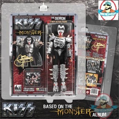 KISS 8" Figures Series 4 Monster Album The Demon Figures Toy Company KISS 8" Figures Series 4 Monster Album The Demon Figures Toy Company