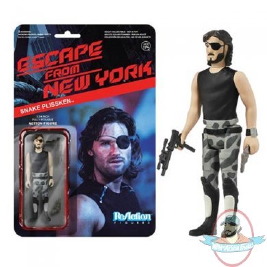 Escape from New York Snake Plissken ReAction 3 3/4-Inch Retro Funko Escape from New York Snake Plissken ReAction 3 3/4-Inch Retro Funko