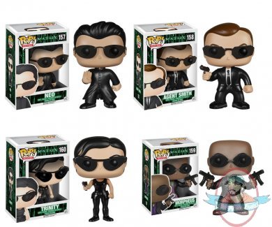 The Matrix Pop! Set of 4 Vinyl Figure Funko