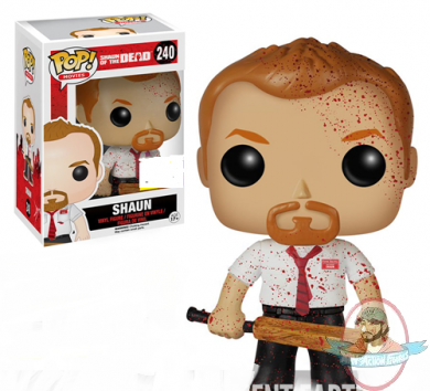 Pop Movies! Shaun of the Dead Bloody Shaun Vinyl Figure by Funko Pop Movies! Shaun of the Dead Bloody Shaun Vinyl Figure by Funko