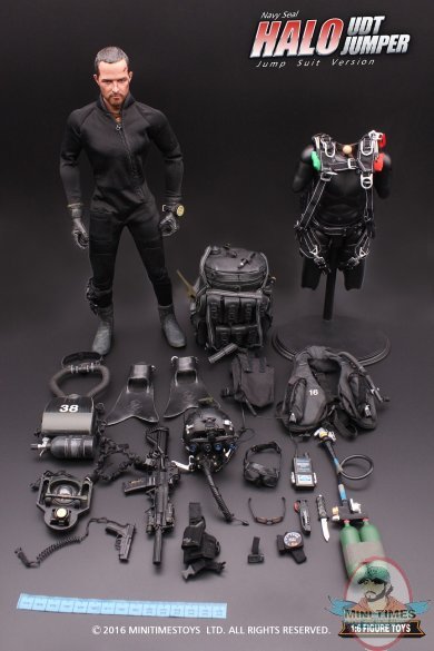 1/6 U.S. Navy SEAL HALO UDT HALO UDT Jumper Jumper Suit Version