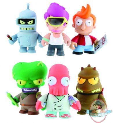 Futurama Mini Figure 1 Piece Blind Box Display Sealed Futurama Mini Figure 1 Piece Blind Box Display Sealed