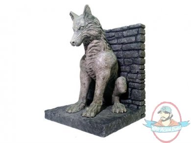 Game of Thrones Dire Wolf Bookends by Dark Horse
