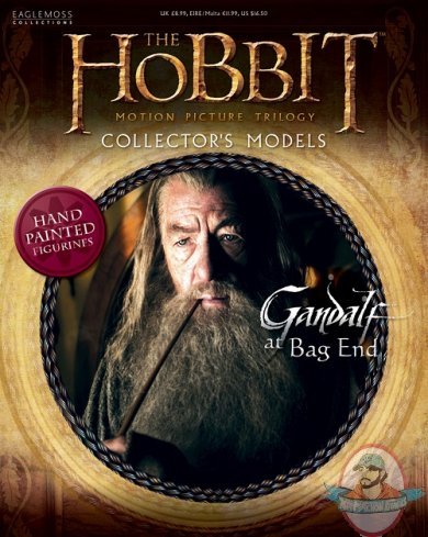 Hobbit Picture Figurine Magazine #1 Gandalf The Grey Eaglemoss