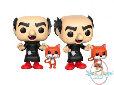 Pop Animation! Smurfs : Gargamel with Azrael Vinyl Figure by Funko