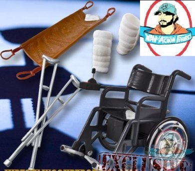 Wrestling Figure Hardcore Injury Special Deal Playset