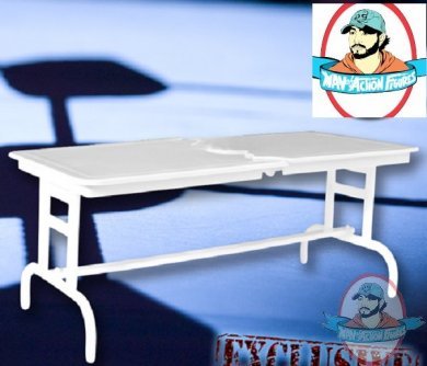 White Breakable Table for 6 inch Wrestling figures