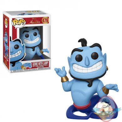 Pop! Disney Aladdin : Genie with Lamp #476 Vinyl Figure by Funko