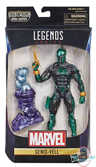 Marvel Captain Marvel Legends Genis Vell 6 inch Figure Hasbro Marvel Captain Marvel Legends Genis Vell 6 inch Figure Hasbro