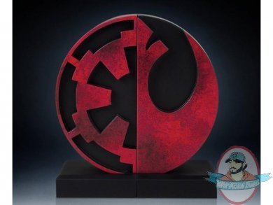Star Wars Imperial / Rebel Bookends by Gentle Giant