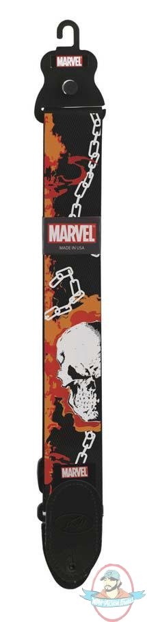 Marvel Comics Ghost Rider Nylon Guitar Strap by Peavey Marvel Comics Ghost Rider Nylon Guitar Strap by Peavey