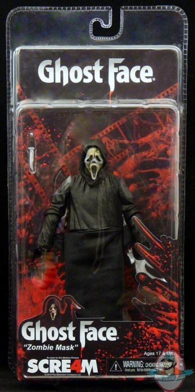Scream Ghostface Zombie Mask 7-Inch Action Figure by Neca Scream Ghostface Zombie Mask 7-Inch Action Figure by Neca