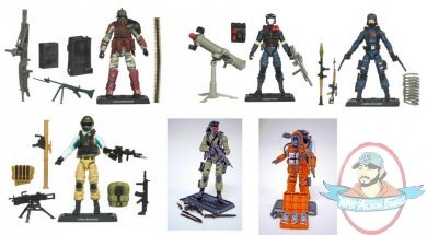 GI JOE 30Th Anniversary Figure wave 1 Set of 6 Figures GI JOE 30Th Anniversary Figure wave 1 Set of 6 Figures