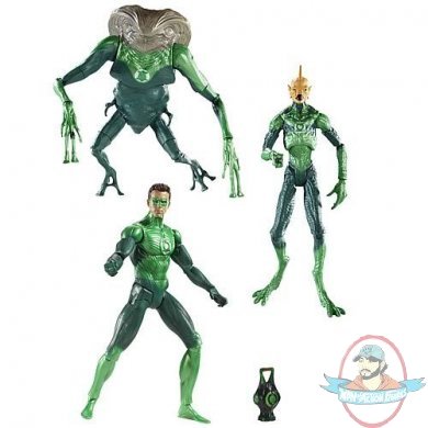 Green Lantern Movie Masters Set of 3 Action Figures by Mattel Green Lantern Movie Masters Set of 3 Action Figures by Mattel