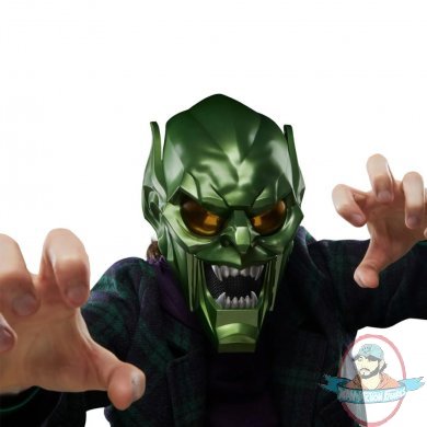 Marvel Spider-Man No Way Home Green Goblin Roleplay Helmet Hasbro