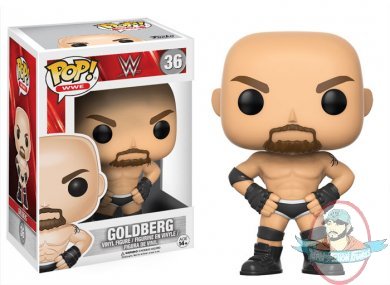  Pop! WWE Wave 3 Goldberg Vinyl Figure #36 by Funko DMG PKG