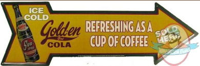 Golden Cola Large Arrow Sign by Signs4Fun