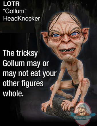 Lord of The Rings Head Knocker Extreme Gollum by Neca