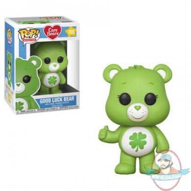 Pop Animation! Care Bears Good Luck Bear #355 Vinyl Figure Funko