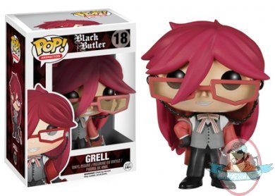 Pop! Animation: Black Butler Grell Vinyl Figure by Funko