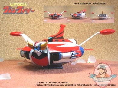 Grendizer Spaizer 30cm Figure In Window Box by High Dream