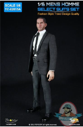 Toys City Mens Homme Fashion Suits Set A TC-62015 1:6 Scale Figure 