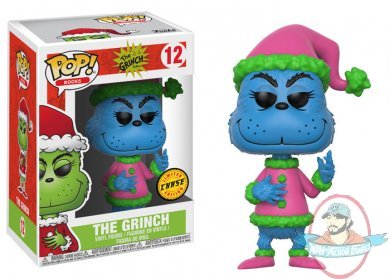 Pop! Books The Grinch Santa Grinch Chase #12 Vinyl Figure Funko