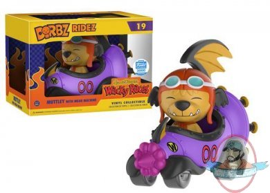 Dorbz Ridez Muttley with Mean Machine Figure by Funko Dorbz Ridez Muttley with Mean Machine Figure by Funko