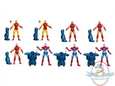 Iron Man 3 Marvel Legends Action Figures Series 1 Case of 8 Hasbro Iron Man 3 Marvel Legends Action Figures Series 1 Case of 8 Hasbro