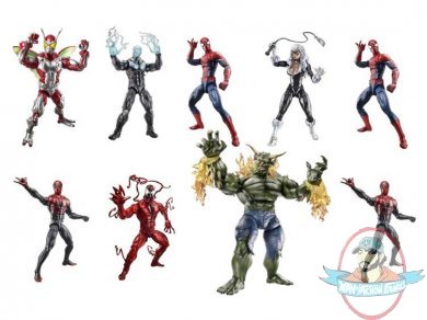 Amazing Spider-Man 2 Marvel Legends Figures Wave 1 Case of 8 Hasbro Amazing Spider-Man 2 Marvel Legends Figures Wave 1 Case of 8 Hasbro