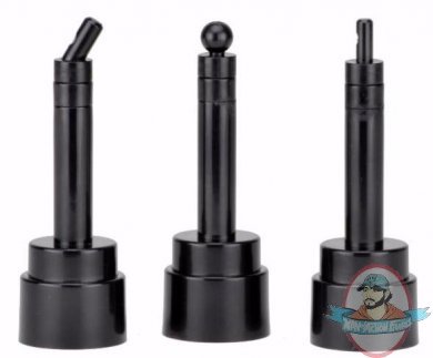 Action Figure Head Display Stands Pack of 3 Neca