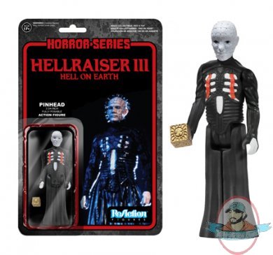 Hellraiser 3 Pinhead ReAction 3 3/4-Inch Retro Action Figure by Funko