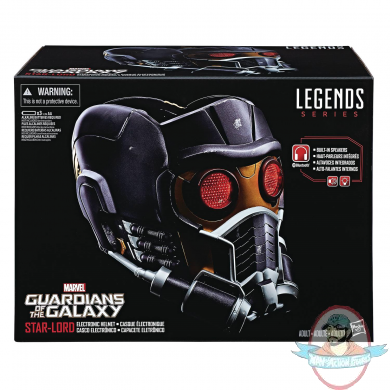 1:1 Scale Guardians of The Galaxy Legends Gear Star Lord Helmet Hasbro 1:1 Scale Guardians of The Galaxy Legends Gear Star Lord Helmet Hasbro
