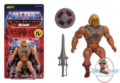 Motu 5.5" Vintage He-Man Action Figure Super 7