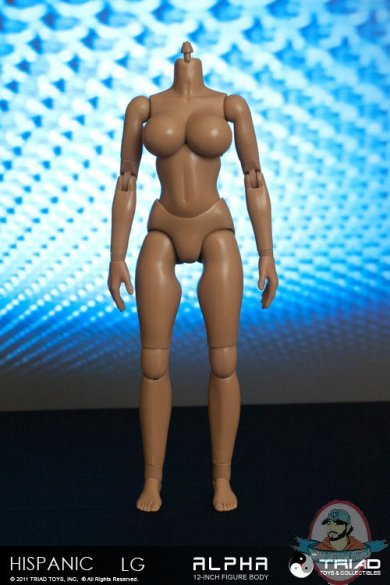  Hispanic Alpha Headless Large Bust Female Figure Body Triad Toys