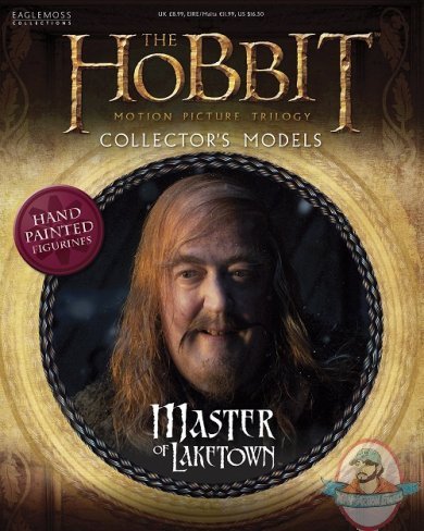 The Hobbit Motion Picture Collection #8 Master of Laketown Eaglemoss