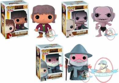 The Hobbit Set of 3 Pop! Vinyl Figure by Funko