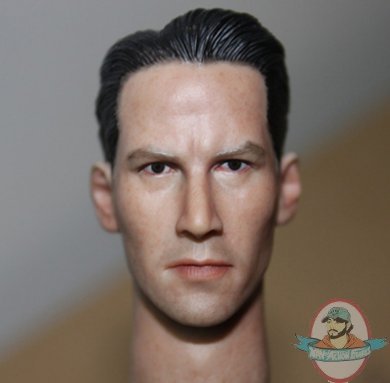  12 Inch 1/6 Scale Head Sculpt Keanu Reeves HP-0016 by HeadPlay 