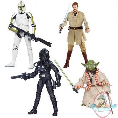Star Wars Black Series 6-Inch Action Figures Series 4 Set of 4 Star Wars Black Series 6-Inch Action Figures Series 4 Set of 4