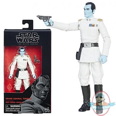 Star Wars The Black Series Grand Admiral Thrawn 6" Figure #59 Hasbro Star Wars The Black Series Grand Admiral Thrawn 6" Figure #59 Hasbro