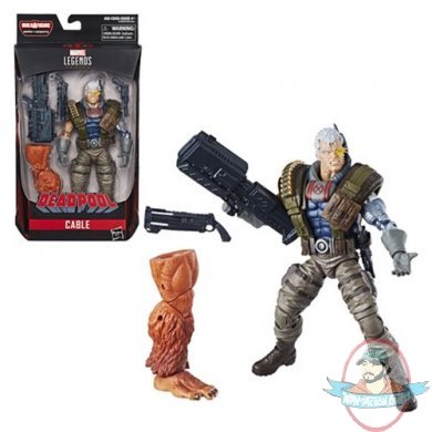 Deadpool Marvel Legends 6-Inch Cable Action Figure Hasbro Deadpool Marvel Legends 6-Inch Cable Action Figure Hasbro