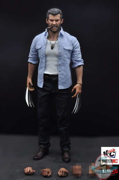 Burning Soul 1/6 Scale Angry Hugh James Howlett Action Figure Set 