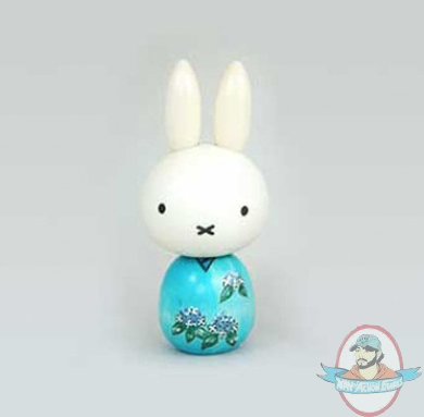 Miffy: Miffy Kokeshi Hydrangea Figure by Neutral Corporation