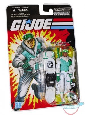 G.I Joe 2013 Carded Version 3 3/4" Club Exclusive Iceberg Figure