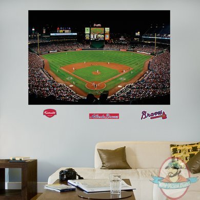 Fathead Inside Turner Field Mural Atlanta Braves MLB Fathead Inside Turner Field Mural Atlanta Braves MLB