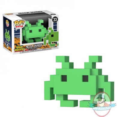 8-Bit Pop! Space Invaders Medium Invader #33 Vinyl Figure by Funko